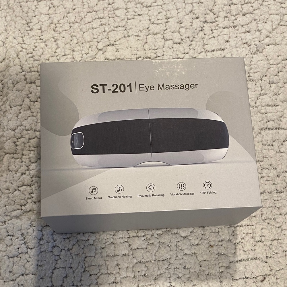 ST-201 Eye Massager - Black and Gray
